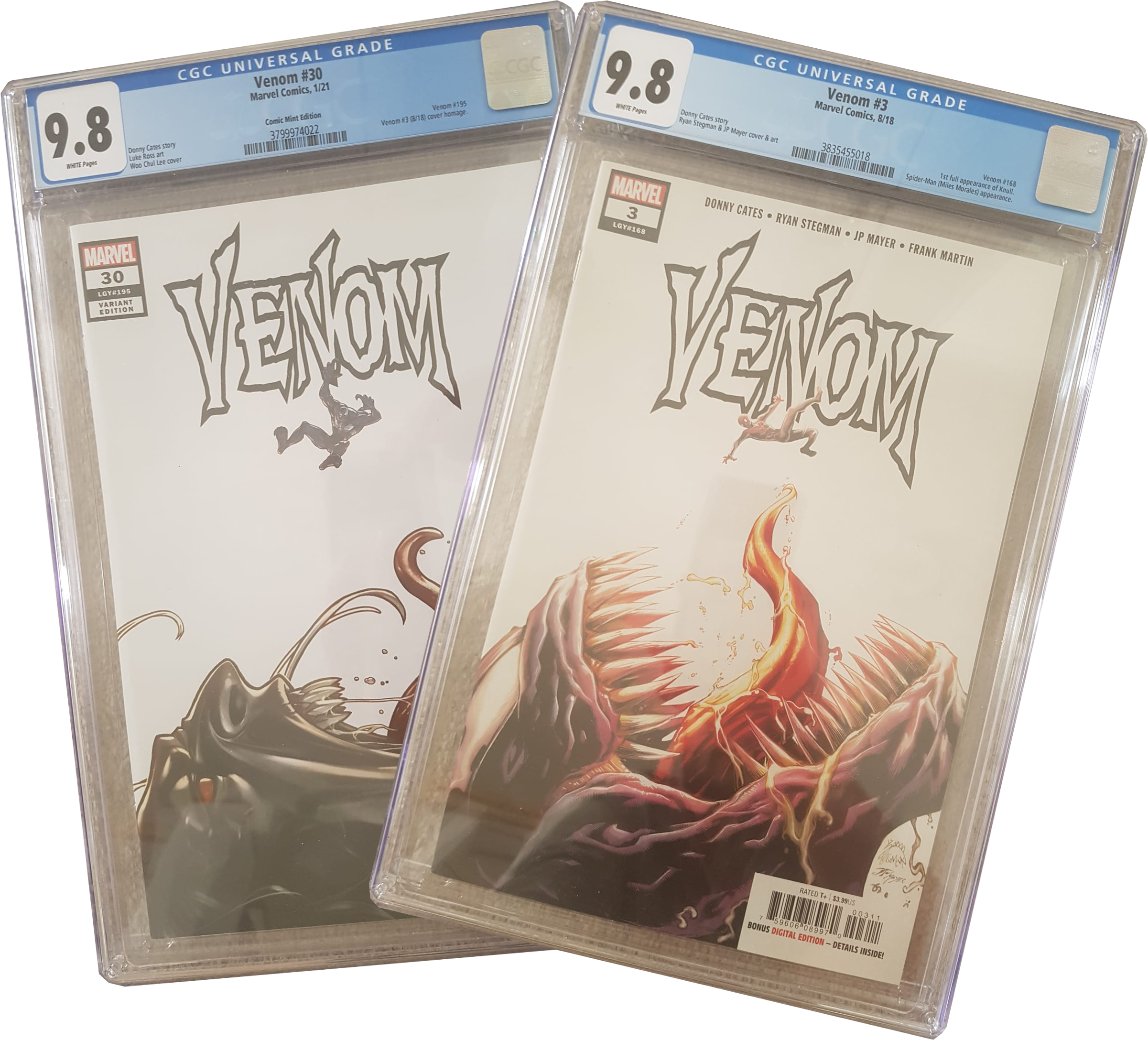 Venom 3 and 30 pressed and cleaned at the Fantasy Road